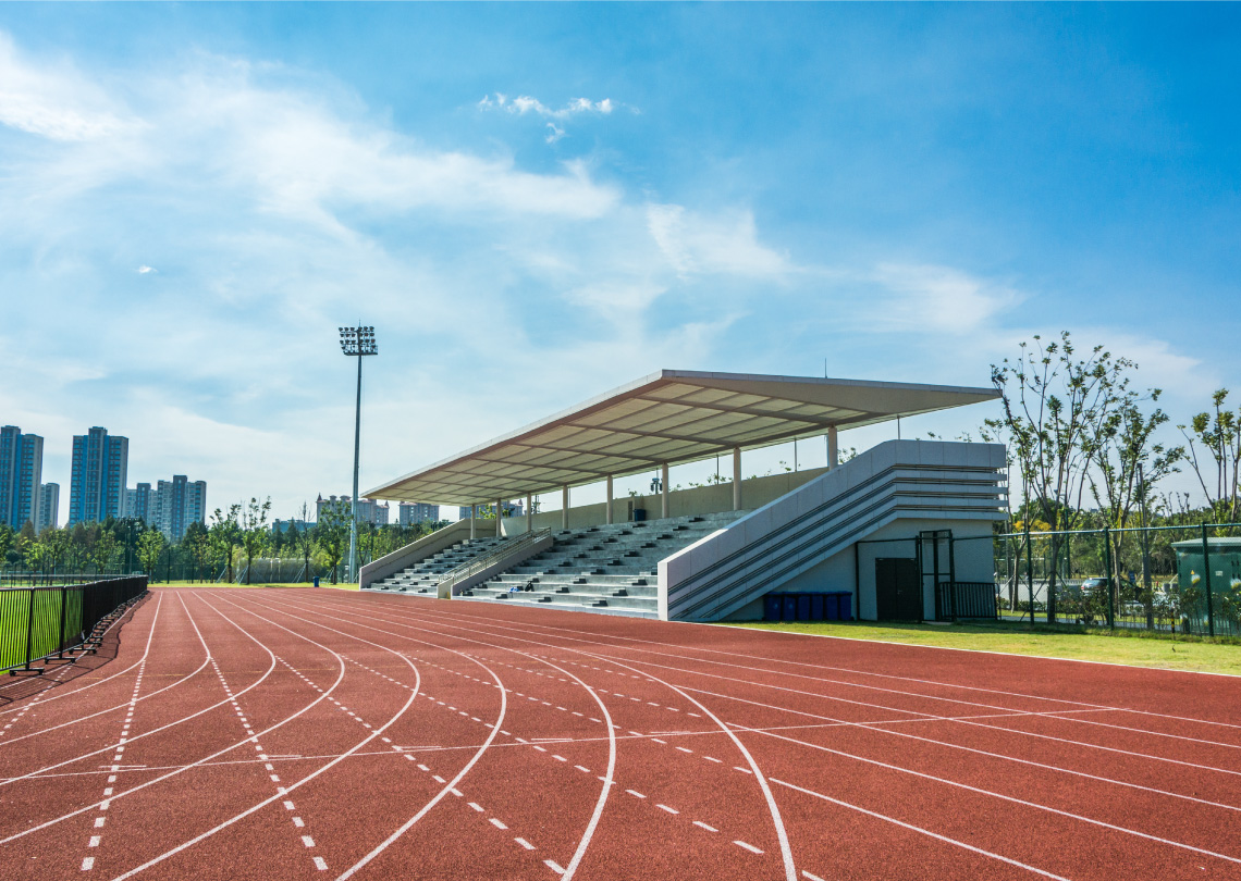 競技場・公園施設のゴム等